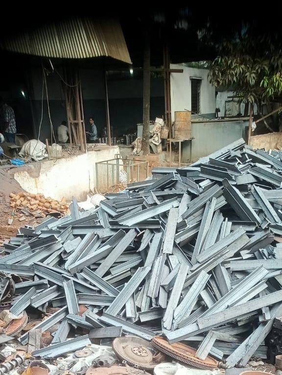 MS Scrap bulk supply Kolhapur — MS punching scrap